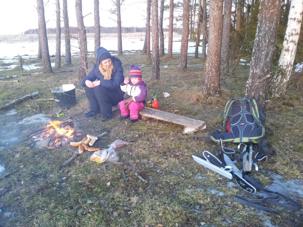 Takern Vandrarhem Svanshals Esterno foto